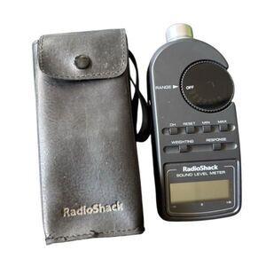 Radio Shack Vintage No. 33-2055 Digital Sound Level Meter *Tested*